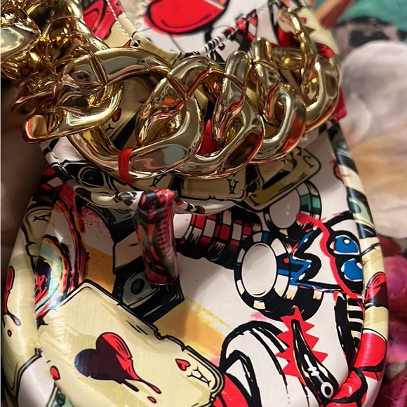 Chain wedge sandal - Picture 6 of 7